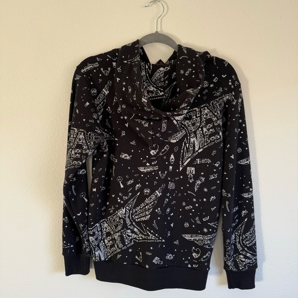 BABYMETAL *RARE* Doodle Hoodie Size Medium - Picture 2 of 6